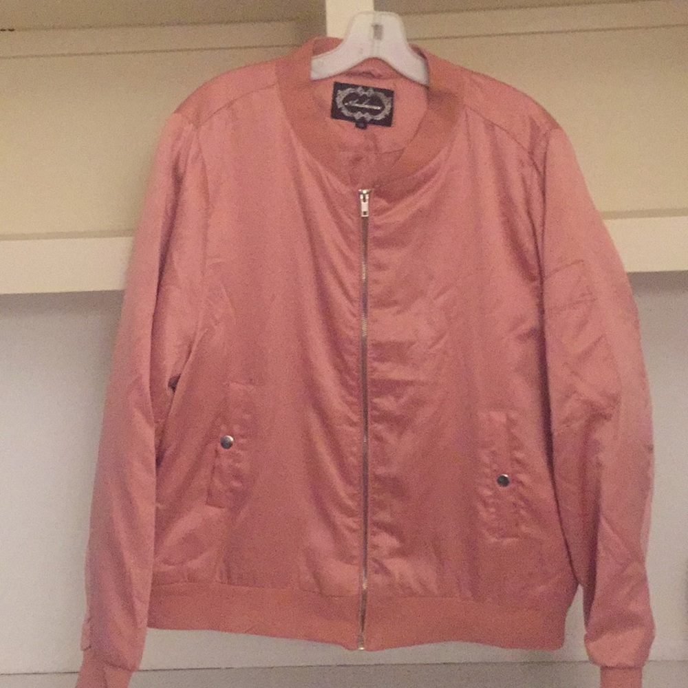Bomber jacket light pink